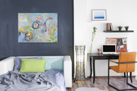 Marnie Joy Erickson Still Joy At Every Turn Whimsical Bike Painting Bedroom