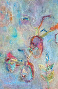 Marnie Joy Erickson Abstract Twin Bikes 