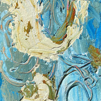 Marnie Joy Erickson I Do My Thing Oil Cold Wax Mini Original Painting